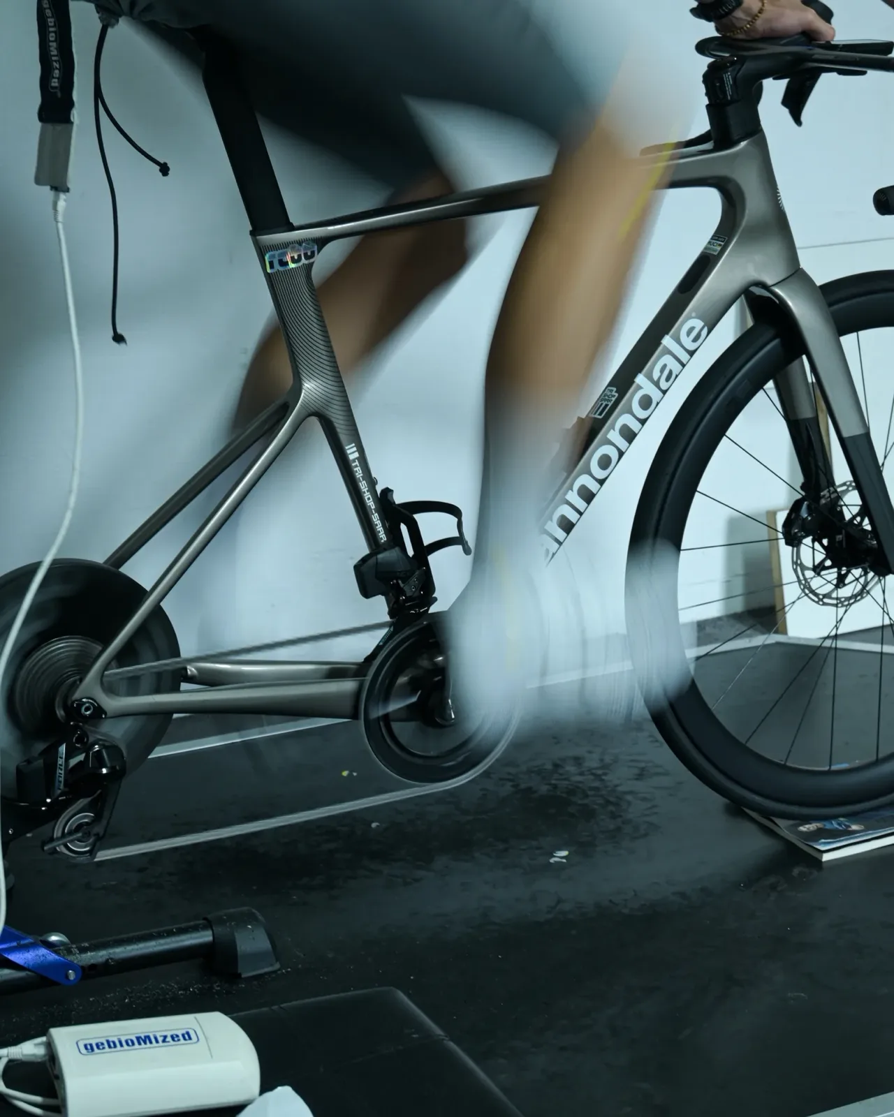 Bikefitting mit Messmarkern bei Tri Shop Saar in Saarbrücken