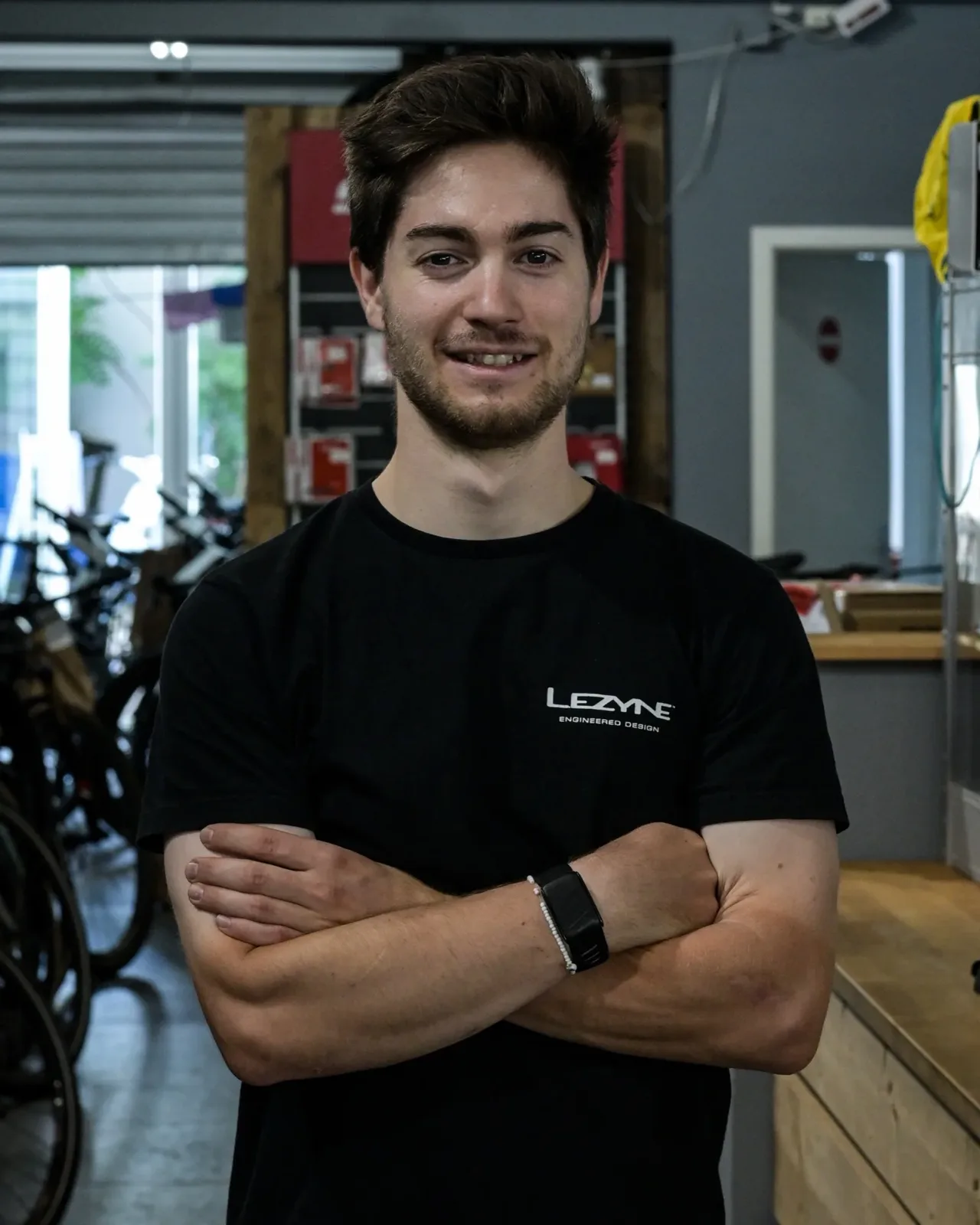 Nils, Bikefitter bei Tri Shop Saar in Saarbrücken